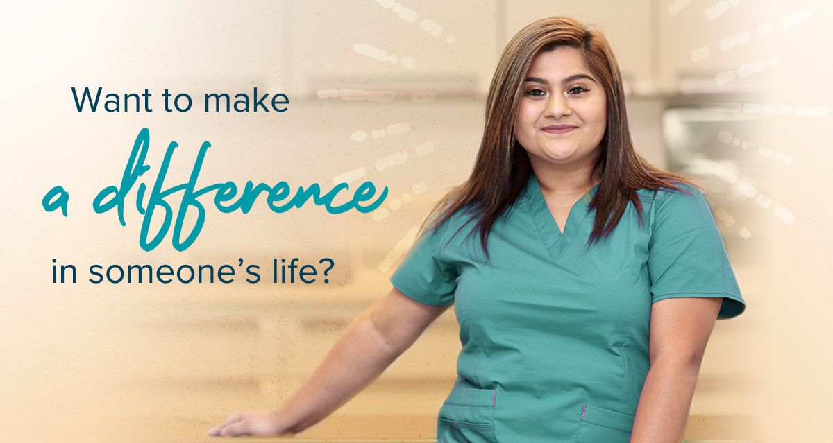A home health aide making a difference