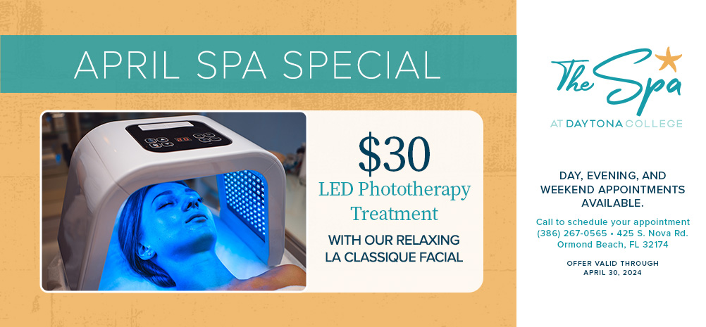 $30 LED Phototherapy Treatment with our relaxing LA Cassique Facial