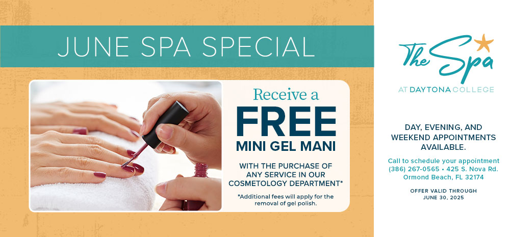 free mini gel mani
